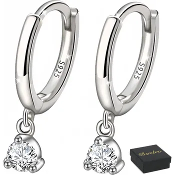 Náušnice STŘÍBRNÉ NÁUŠNICE RYZOST 925 VISACÍ STŘÍBRO Dámské Anglické Zapínání