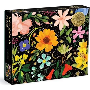 Puzzle Galison Puzzle Mezigalaktická Flora 1000 dílků
