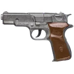 Villa Panter kapslíková pistole kovová stříbrná