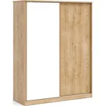 Čilek Skříň s posuvnými dveřmi a zrcadlem Mocha