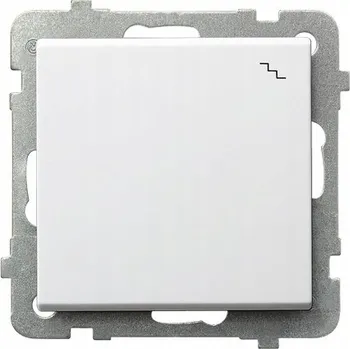 vypínač Jednopólový vypínač pod omítku Ospel bílý ŁP-3R/m/00