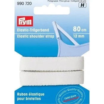 Textilní guma ramínková guma 12mm 80cm