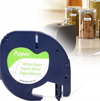 Pásek do tiskárny Páska Specmark pro DYMO LT 59421 12mm x 4m papírová LetraTag S0721510