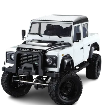 RC model auta DoubleE RC auto Land Rover Defender D110 1:8 bílá RTR sada
