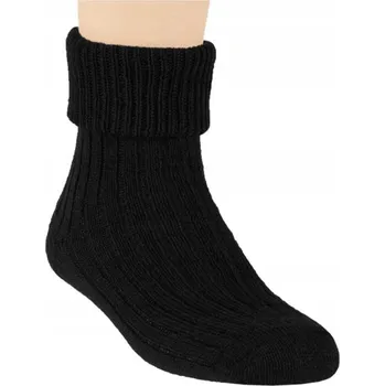 Ponožky na spaní STEVEN 67 černé / 35-37