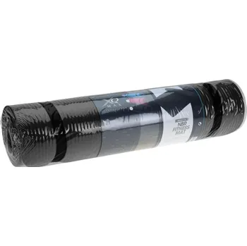 podložka na cvičení FITNESS PODLOŽKA NBR PROTISKLUZOVÁ XQMAX ČERNÁ