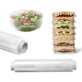 Potravinářská fólie pro gastronomii s atestem, cateringová, 30 cm x 220 m, 8 µm, 1 Ks.