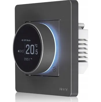 Termostat Zigbee Termostat Regulátor teploty pro vodní podlahové topení šedý GA