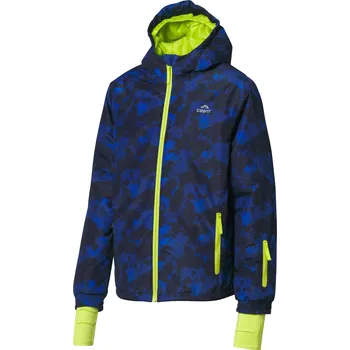 Chlapecká bunda CRIVIT Chlapecká lyžařská bunda (modrá/limetková, 146/152)