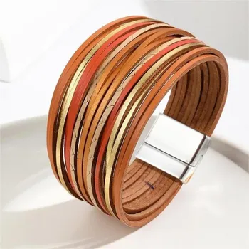 Náramek IZMAEL Dámský náramek KO 38703 Oranžová KP38703