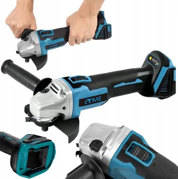 úhlová bruska BEZUHLÍKOVÁ BRUSKA ÚHLOVÁ BRUSKA 1000 W S NASTAVENÍM 125 MM 21 V