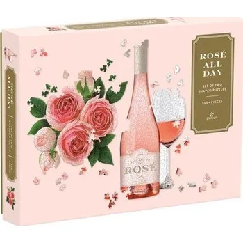 Puzzle Galison Puzzle 2v1 Rose celý den 500 dílků