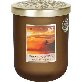 Party dekorace Velká svíčka - Barvy podzimu