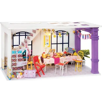 ostatní stavebnice RoboTime miniatura domečku Podkrovní párty jídelna