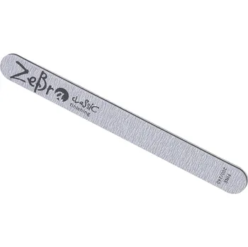 Oboustranný pilník na nehty Sibel Zebra Nail File 2-Way Finisher 200/240 - 10 ks + dárek zdarma
