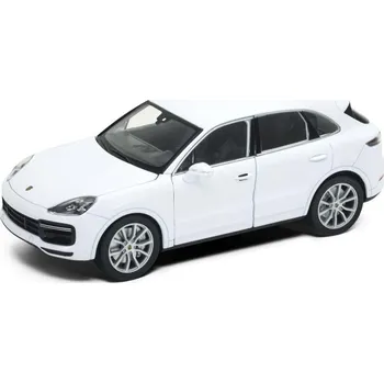autíčko Welly Porsche Cayenne Turbo 1:24 bílá