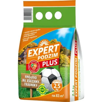 Hnojivo EXPERT PODZIM PLUS – trávníkové hnojivo 2,5 kg