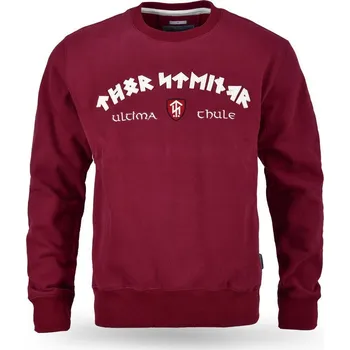 Pánská mikina Mikina Thor Steinar Runa bordeaux Barva: Bordo, Velikost: 4XL