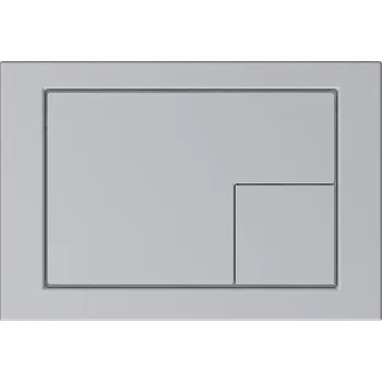 Splachovací tlačítko pro WC Kk-Pol M10 stříbrné