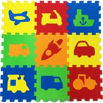 Puzzle Siva Pěnové puzzle pro děti - vozidla