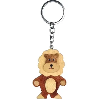2Kids Toys Dřevěná klíčenka Lev stojící