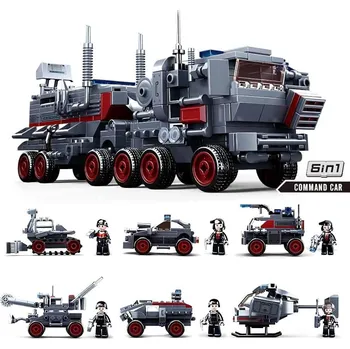 Stavebnice Sluban Sluban Space War M38-B0926 Velitelské vozidlo 1 část