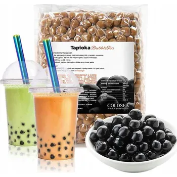 Bubble tea Černá tapioka - perly do Bubble Tea
