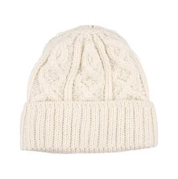 Čepice Vlnka Vlněná čepice Diamond Supersoft Merino přírodní velikost Uni