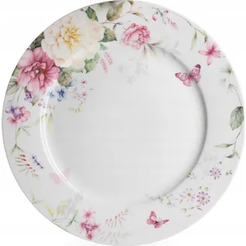 Talíř Mělký jídelní talíř Excellent Houseware Delicate Flowers 27 cm