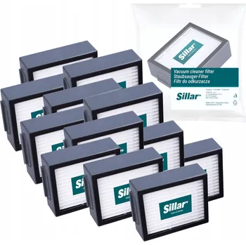 Obraz 12x Filtry Sillar pro iRobot Roomba E4 E5 E6 E7 I3 I4 I5 I6 I7 I8 J7 J9 +