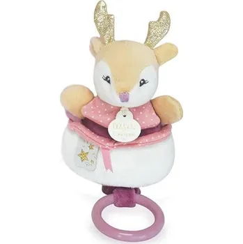 Doudou et Compagnie Paris | Doudou Plyšová hudební hračka 20 cm srnka