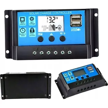 solární regulátor REGULÁTOR NABÍJENÍ 10A SOLÁRNÍ REGULÁTOR LCD DISPLEJ 12V 24V