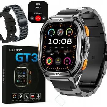 Hodinky Chytré Hodinky Cubot Watch GT 3 černý