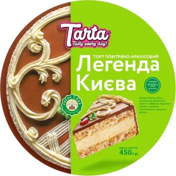 Dort Legenda Kyjeva s arašídy 450g Tarta