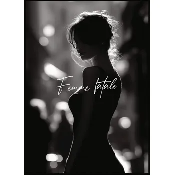 Plakát Jen tak z lásky Plakát Femme fatale Rozměr plakátu: A4 (21 x 29,7 cm)