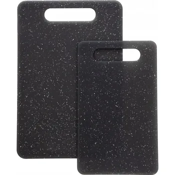 Kuchyňské prkénko SADA kuchyňských prkének šedých VASTO 2 ks HOMLA