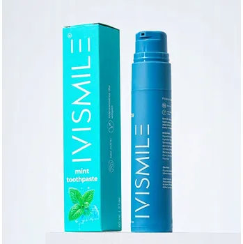 Dentální hygiena IVISMILE Mint Fruity Toothpaste – Mátovo-ovocná zubní pasta 100 ml