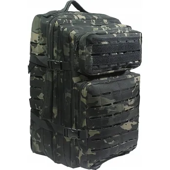 Outdoorové zavazadlo Taktický batoh 40 L s systemem Molle Laser Cut (BPT9-40) Camo