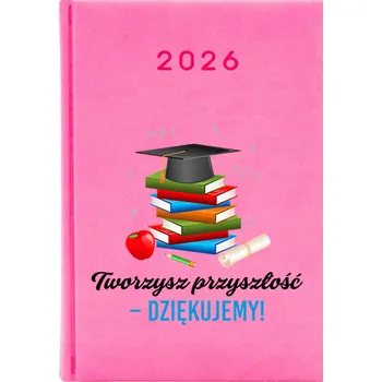 Kalendář Knižkový kalendář 2026 A5 FunnyCase růžový