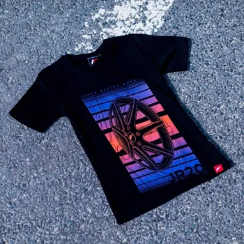 Dámské tričko JR Dámské Tričko JR-20 Face Černé Velikost XL TUNING SPORT