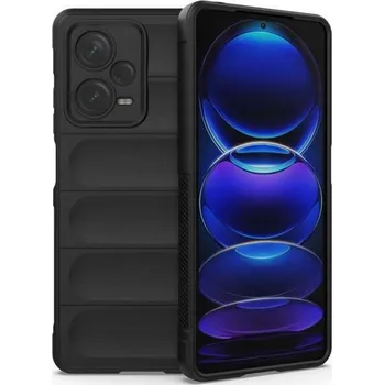 Pouzdro na mobilní telefon Zadní Kryt Hurtel pro Xiaomi Redmi Note 12 Pro+ černý