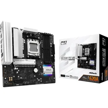 Základní deska ASRock MB Sc AM5 A620AM PRO RS, AMD X620A, 4xDDR5, 1xHDMI, 1xDP