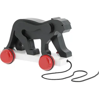 Dřevěná hračka Vilac Tahací panter Pompon