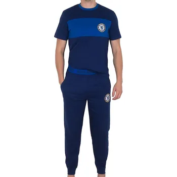 Pánské pyžamo Fan-shop Pyžamo CHELSEA FC Long navy velikost: S