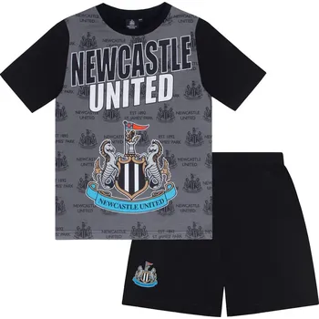 Chlapecké pyžamo Fan-shop Dětské pyžamo NEWCASTLE UNITED Text black velikost: 10/11 let