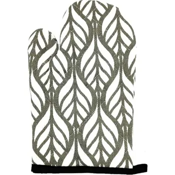 Chňapka JAHU Kuchyňská chňapka s magnetem-Šedé listy