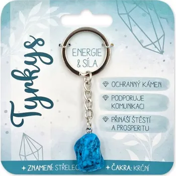 Nekupto Klíčenka s polodrahokamy Tyrkys