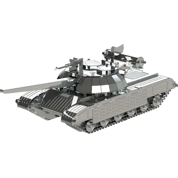RC model ostatní Metal Time Luxusní ocelová stavebnice tank Bulat T-64