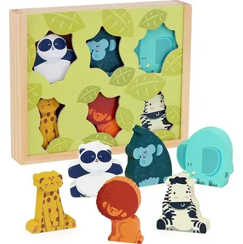 Dřevěná hračka Vilac Dřevěné postavičky Džungle