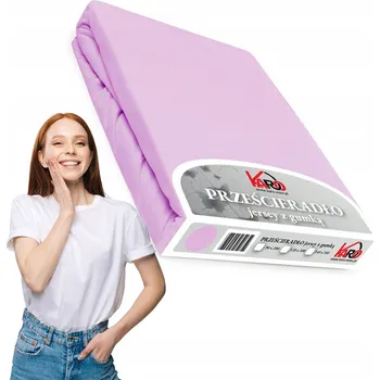 Prostěradlo Prostěradlo jersey s gumou 90x200 vřesové Constance KARO